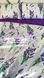 Полуторний комплект постільної білизни Бязь( Голд Люкс)"Лаванда" 662 фото 2